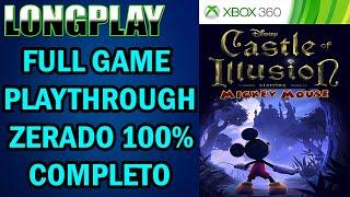 Longplay Castle of Illusion Starring Mickey Mouse [Xbox 360] Full Game Playthrough 100% Completo