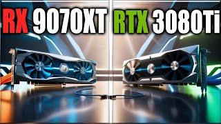 9070 XT vs 3080 Ti Benchmarks - Tested in 20 Games