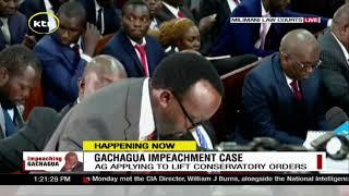 Gachagua's impeachment case