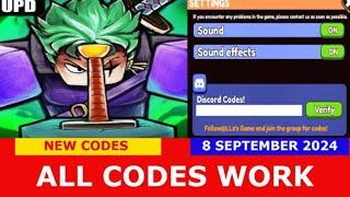 *NEW CODES* [Anime Battle️] Demon Sword Reincarnation ROBLOX | ALL CODES | SEPTEMBER 8, 2024