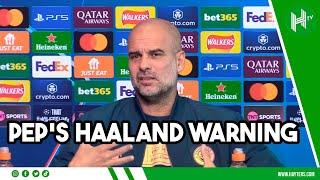 Others will need to SCORE! | Pep's Haaland warning