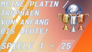 Spiele 1 - 25 | Meine Trophäen von Anfang bis Ende | Folge #01 | DerJörgZockt