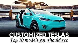 TOP 10 Custom Teslas: Electric Cars with Best Exterior and Interior Tuning