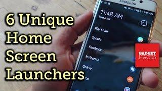 6 Unique Android Launchers You Have to Try Out [How-To]