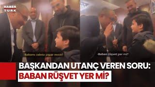 Keçiören Belediye Başkanı'ndan Küçük Çocuğa Tepki Çeken Soru: Baban Rüşvet Yer Mi?