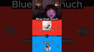 CaseOh Can't Choose Blue Here  #caseoh #meme