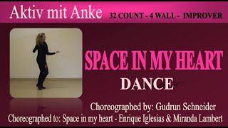 Space in my heart - Line Dance - Gudrun Schneider - dance by Anke