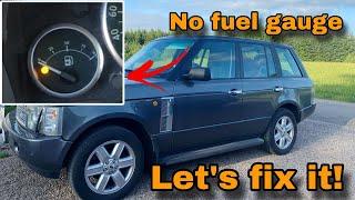 Range Rover L322 with No Fuel Gauge - Let's Fix the Previous Mechanics Error!