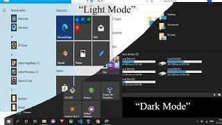 Dark Mode in Windows 10 || Full Dark Customization ||