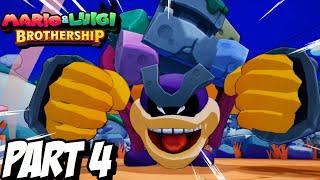 MARIO & LUIGI: BROTHERSHIP "Gorumbla Boss Fight" Playthrough Gameplay Part 4 (Nintendo Switch)