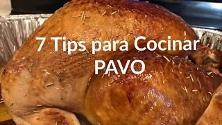 Como preparar un pavo, para que quede jugoso, suave y dorado.