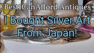 Unbox Japanese Silver Art With Me! Our best video yet?! Well it couldn't be worse! Metalwork master!