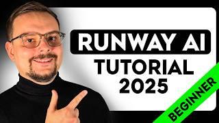 Runway AI Tutorial 2025 | New Updates | How to Use Runway - For Beginners