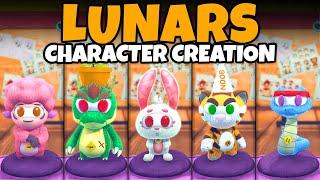 Lunars Character 'Creation' (All Lunars, Full Customization, Cosmetics, More!)