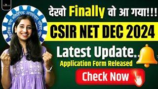 Get Ready for CSIR NET DEC 2024 Biggest Update EVER