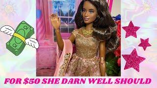 The Barbie Movie: President Barbie (Issa Rae) Doll Unboxing & Review