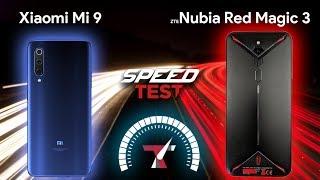 Xiaomi MI 9 vs Nubia Red Magic 3 - Speed Test