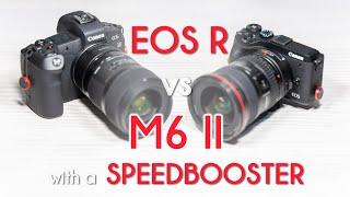 Canon M6 II with a speedbooster and a Canon EOS R: a great youtuber FF video combo?