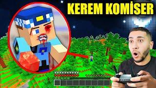 MİNECRAFT' ta KEREM KOMİSER DRONE KAMERALARINA YAKALANDI !! - Minecraft