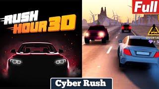 Rush Hour 3D CYBER RUSH Full Level 1-15 Gameplay Walkthrough iOS Android Noob vs Hack Challenges