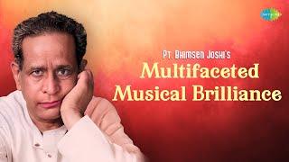 Pt. Bhimsen Joshi's Multifaceted Musical Brilliance | Jhanak Jhanak Va | Hindustani Classical Music