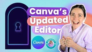 How to Use New Canva Interface Update  Glow Up Tutorial