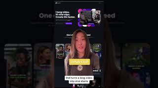 Here is how to use AI to create enough viral shorts to post twice a day and grow fast #opusclip