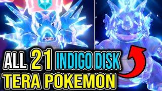 All Wild Tera Pokémon Locations in The Indigo Disk DLC - Pokémon Scarlet and Violet