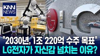 LG전자 외신 인터뷰에서 스마트팩토리 수주 과시, "2030년에 7억5천만 달러" /KNN