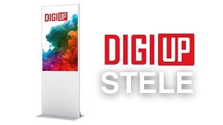 DIGIUP Stele | Your new digital signage solution