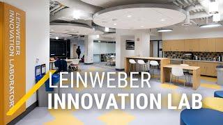 Touring the new Leinweber Innovation Lab at Michigan Engineering