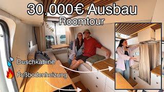 30.000€ für DIESEN Ausbau? Roomtour im Campervan Citroen Jumper bei Hannah und Matthias