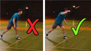 How To Return The Low Serve In Badminton?