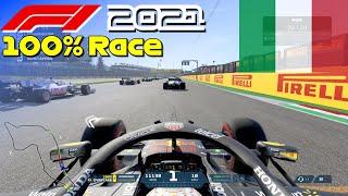 F1 2021 - 100% Race Imola, Italy in Verstappen's Red Bull