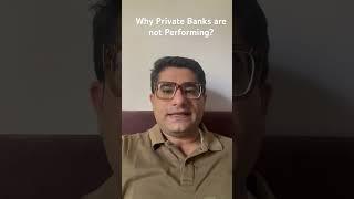 Why Private Banks are not Performing? #stockmarket #hdfcbank #nifty #bearmarket #mandi