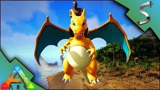 CHARIZARD IN ARK! BLASTOISE AND IVYSAUR BATTLE! BREEDING POKEMON! ARKMON MOD - Ark: Survival Evolved