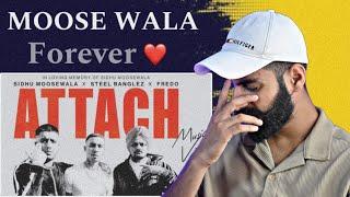 Reaction On : Attach ~ Sidhu Moose Wala | Steel Banglez | Fredo | Beat Blaster