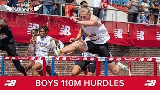 Boys 110m Hurdles Championship Final - New Balance Nationals Outdoor 2023