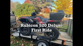 Honda Rubicon Deluxe First Impressions