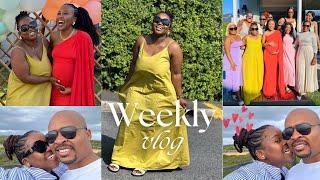 WEEKLY VLOG:  Baby Shower| MakeUp Attempt| We are back at Gym | Quality time with my Husband