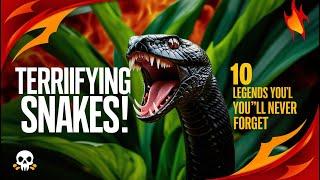 World’s Scariest Snakes: The Legends You Should Never Encounter!