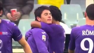 AMAZING GOAL - Facundo Roncaglia da centrocampo (Fiorentina-Napoli) 2013