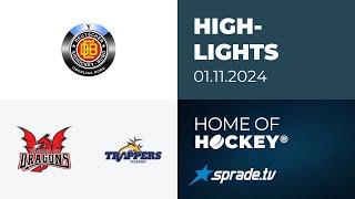 01.11.2024 - Highlights - Herforder Ice Dragons vs. Tilburg Trappers