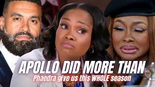 Dr Heavenly Gets MESSY And SPILLS TEA On Phaedra Parks Ex Apollo EXPOSING Her On The Reunion