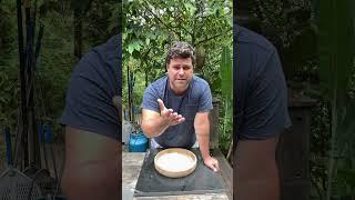 Pão com a massa da pizza - panuozzo - puccia - paposce