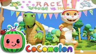 The Tortoise and the Hare | CoComelon Nursery Rhymes & Kids Songs