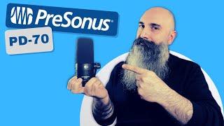 Presonus PD-70 review and audio test [Vs Rode Podmic]