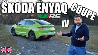 Skoda Enyaq Coupe RS iV - Color Before Badge (ENG) - Test Drive and Review