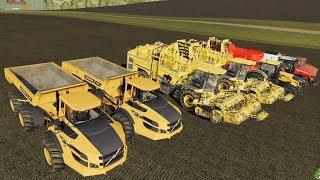 Building A $80 Million Farm on Ravenport Ep#9| The Biggest Farm Ever  | Farming Simulator Timelapse.