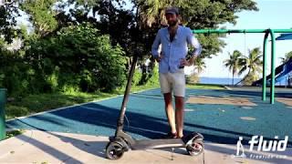 Mercane WideWheel Electric Scooter Single Motor - reviewed by fluidfreeride.com